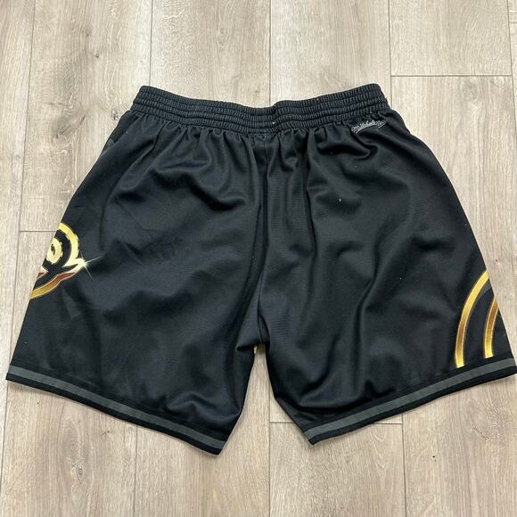 Mitchell & Ness Chicago Bulls Big Font Mesh Basketball Shorts size XXL 2XL B4 - Picture 3 of 5